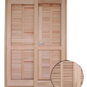 PORTA DE CORRER COM VENEZIANA REF 393